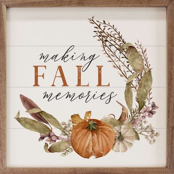 Making Fall Memories Pumpkins White